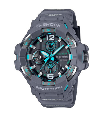 G-Shock GRB3008A2CR GravityMaster Gray/Blue Band Compatible w/ Casio Watches App