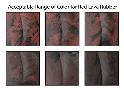 Hogue 15456 OverMolded Collapsible Buttstock made of Synthetic Material with Black Finish, Red Lava OverMolded Rubber & Includes Red Lava Rubber Finger Grooved Grip for AR-15, M16 with Mil-Spec Buffer Tube (Tube Not Included)