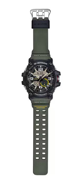 G-shock GG10001A3 G-Shock Tactical MudMaster Keep Time Green Size 145-215mm Features Digital Compass