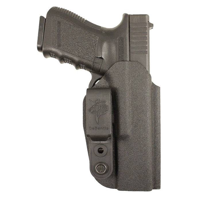 DeSantis Gunhide 137KJE1Z0 Slim-Tuk  IWB Black Kydex Belt Clip Fits Glock 26/27 Ambidextrous