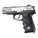 Hogue 85000 Rubber Grip Black Rubber with Finger Grooves for Ruger P85, P91