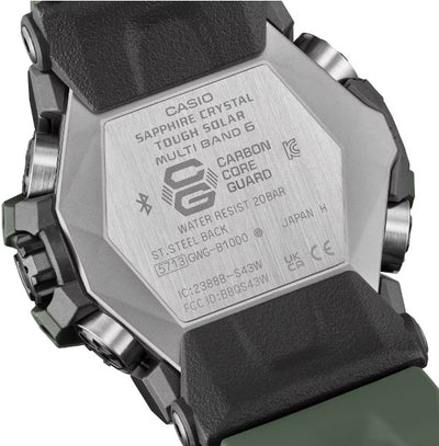 G-Shock GWGB10003ACR MudMaster Green Compatible w/ Casio Watches App