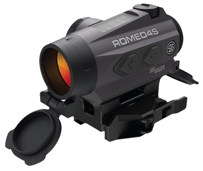 Sig Sauer Electro-Optics SOR43021 Romeo4S Graphite 1 x 20 mm 2 MOA Red Ballistic Dot/65 MOA Circle