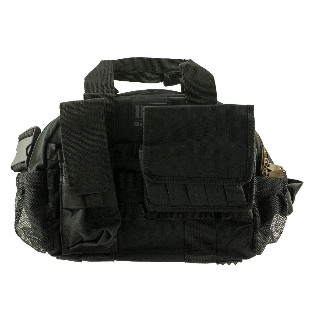 Bulldog BDT940B BDT Tactical Range Bag Black Finish Colorized Zipper