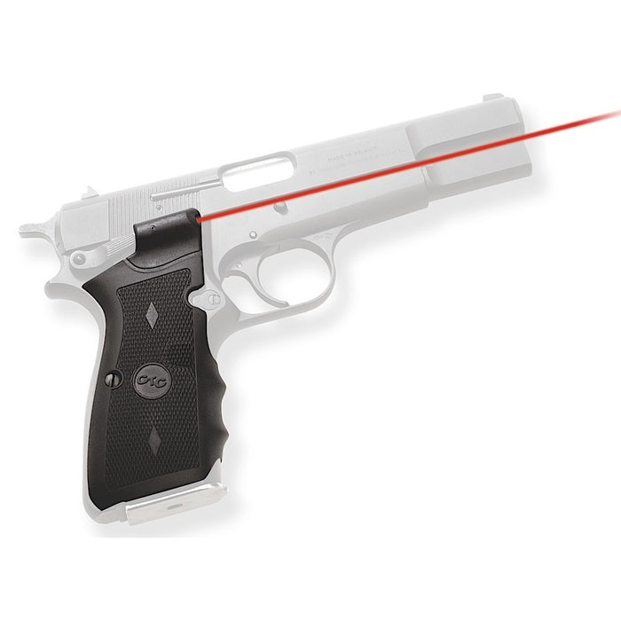 Crimson Trace 011170 LG-309 Lasergrips  Black Red Laser Browning Hi-Power