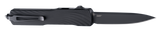 Hogue Counterstrike 3.35" OTF Drop Point Plain Black PVD CPM 20V SS Blade, Aluminum/G10 Aluminum Handle