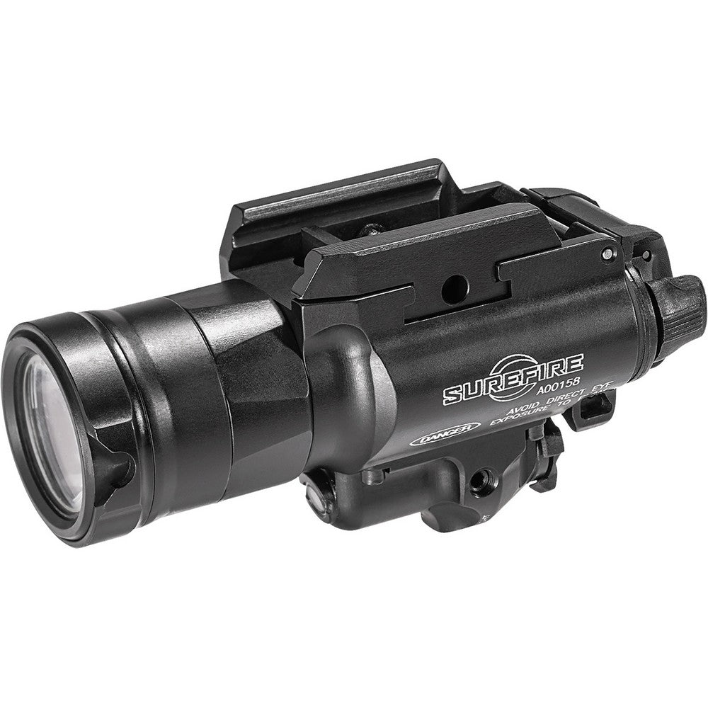 SureFire X400UHAGN X400UH-A-GN Ultra Masterfire Black Anodized 1000 Lumens White LED/Green Laser