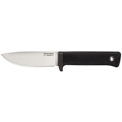Cold Steel 36JSK Master Hunter  4.50" Fixed Plain Drop Point VG-1 San Mai III Blade/Black Kray-Ex Handle