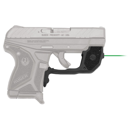 Crimson Trace 0173001 LG-497G Green Laserguard  Black Ruger LCP II