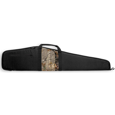 Bulldog BD21044 Camo Panel Rifle Case 44" Scoped Rifle Black Nylon Case with Integrated Realtree AP Panel