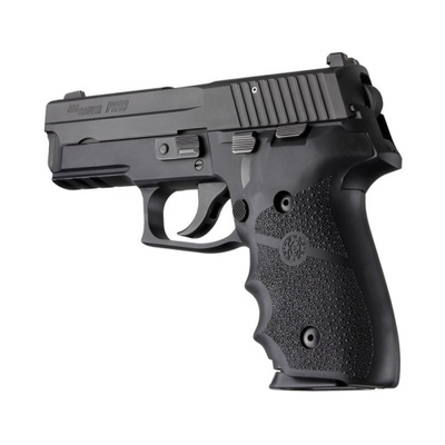 Hogue 31000 Rubber Grip Black Rubber with Finger Grooves for Sig P239