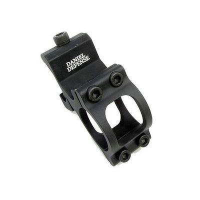Daniel Defense 0302016514 Offset Flashlight Mount with 1" Diameter Aluminum Black Hard Coat Anodized