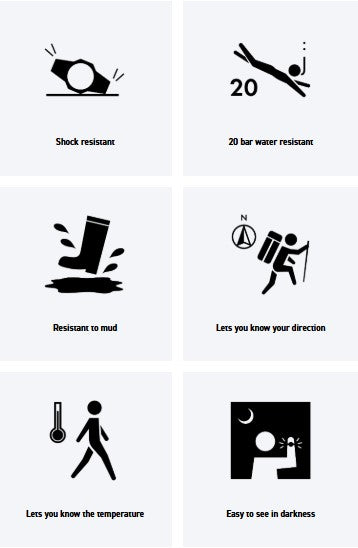 G-shock GG10001A5 G-Shock Tactical MudMaster Keep Time Tan Size 145-215mm Features Digital Compass