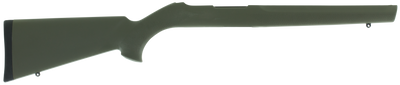 Hogue 22210 OverMolded Rifle Stock Aluminum Pillar Bedded OD Green Synthetic for Ruger 10/22 with .920 Barrel Diameter