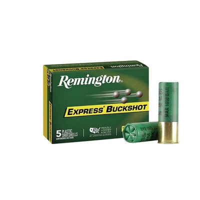 Remington Ammunition 20620 Express Buckshot 12 Gauge 2.75" 00 Buck Shot 5 Per Box/ 50 Cs
