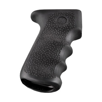 Hogue 74000 Rubber Grip Cobblestone Black with Finger Grooves for AK-47, AK-74