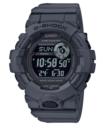 G-Shock GBD800UC8 Casio GBD-800 Series Sports Gray Compatible w/ Casio Watches App