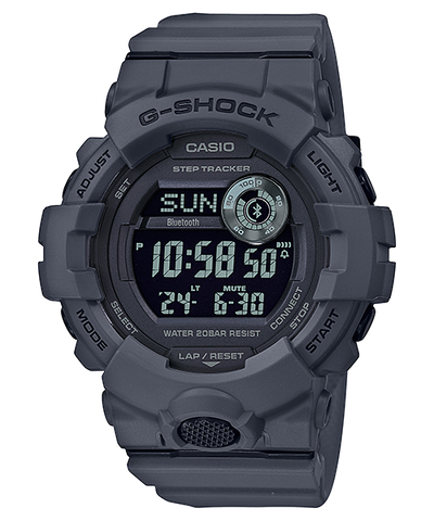 G-Shock GBD800UC8 Casio GBD-800 Series Sports Gray Compatible w/ Casio Watches App