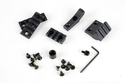 Hogue 15078 OverMolded Stock Kit Black Synthetic for AR-15, M16 Includes Rifle Length Forend & Finger Groove Grip