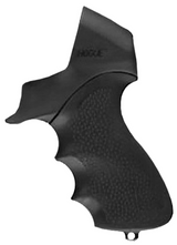 Hogue 05014 OverMolded Tamer Black Rubber Pistol Grip with Finger Grooves for Mossberg 500 12 & 20 Gauge