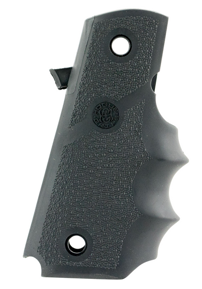 Hogue 14000 Rubber Grip Black Rubber with Finger Grooves for Para Ordnance P-14