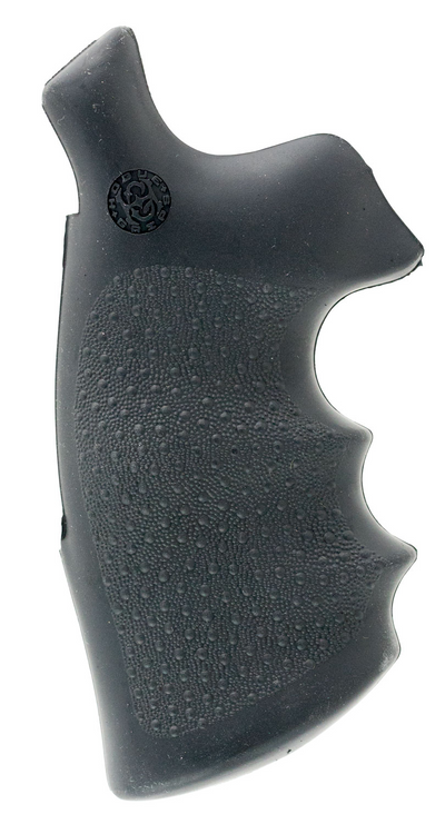 Hogue 25002 Conversion Monogrip Black Rubber with Finger Grooves for S&W N Frame with Round Butt