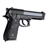 Hogue 99010 Grip Panels Black Rubber for Taurus PT-92, PT-99