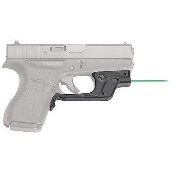 Crimson Trace 0146301 LG-443G Green Laserguard  Black Glock 42/43/43X/48