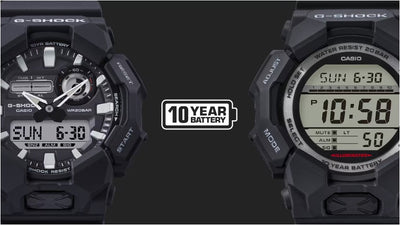 G-Shock GA0101A1CR Black Band CR2025