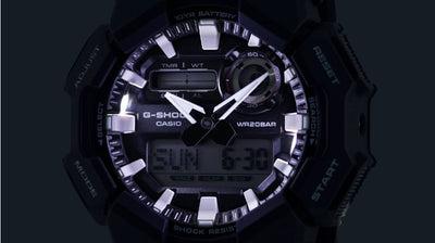 G-Shock GA0101A1CR Black Band CR2025
