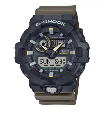 G-Shock GA710TU1A3CR 700 Black Dial Green Band CR2016