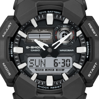 G-Shock GA0101ACR Black Band CR1220