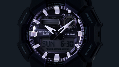 G-Shock GA0101ACR Black Band CR1220