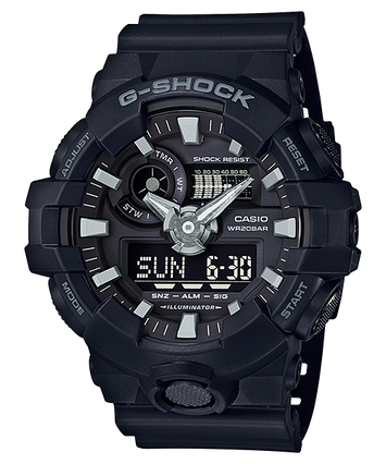 G-Shock GA7001B Casio Analog-Digital Black