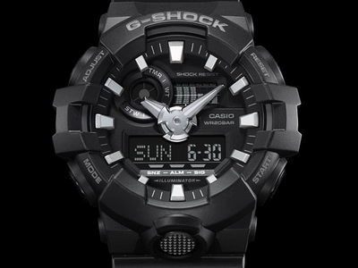 G-Shock GA7001B Casio Analog-Digital Black