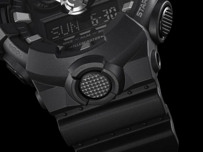 G-Shock GA7001B Casio Analog-Digital Black
