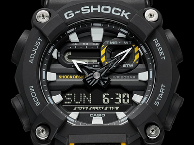 G-Shock GA9001A Casio Analog-Digital Black