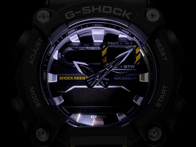 G-Shock GA9001A Casio Analog-Digital Black