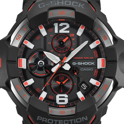 G-Shock GRB300-1A4 GravityMaster Solar Black/Orange