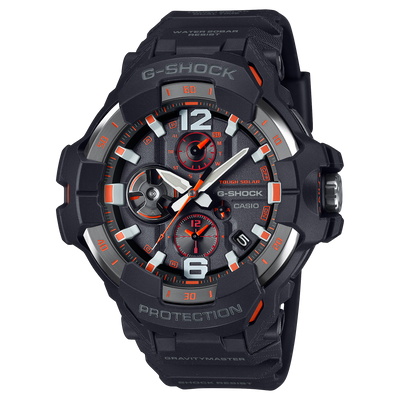 G-Shock GRB300-1A4 GravityMaster Solar Black/Orange