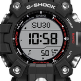 G-Shock GW95001 Casio Mudman Sports, Solar Green Face w/Black & Red Band