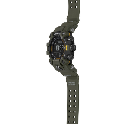 G-Shock GW-9500-3CR Mudman Tactical Green Band Digital Display