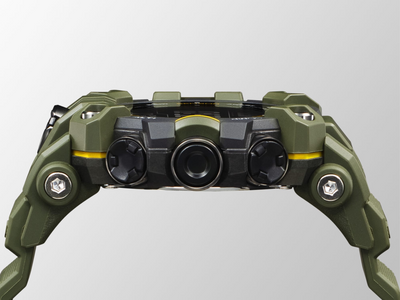 G-Shock GW-9500-3CR Mudman Tactical Green Band Digital Display