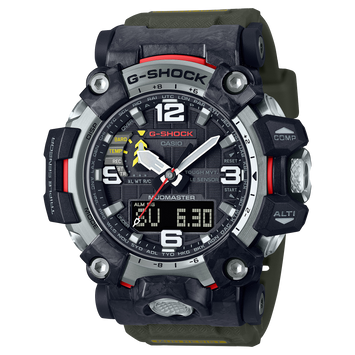 G-shock GWG20001A3 G-Shock Tactical MudMaster Keep Time Green Features Digital Compass