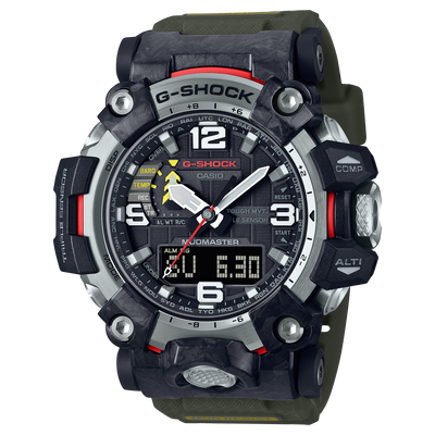 G-shock GWG20001A3 G-Shock Tactical MudMaster Keep Time Green Features Digital Compass