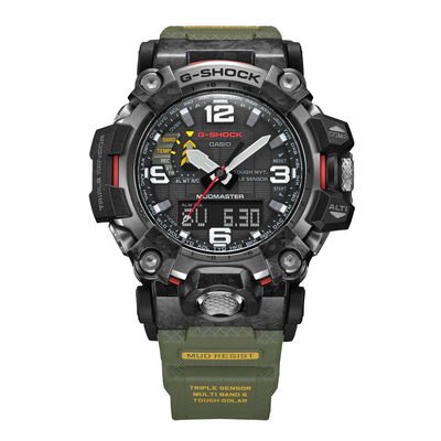 G-shock GWG20001A3 G-Shock Tactical MudMaster Keep Time Green Features Digital Compass