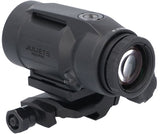 SIG Sauer Electro-Optics JULIET5-Micro 5x24mm Magnifier — Compact Flip-to-Side Optic - front angled view
