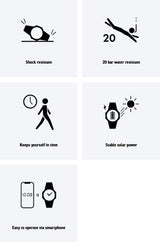 G-Shock GRB3008A2CR GravityMaster Gray/Blue Band Compatible w/ Casio Watches App