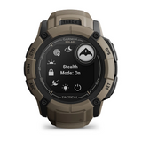 Garmin 0100280512 Instinct 2X Solar Tactical Edition GPS/Smart Features 64MB Memory Coyote Tan 50mm