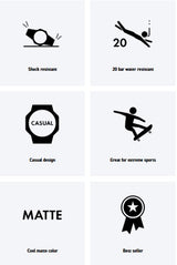 G-Shock GA110MB1ACR Black Band CR1220